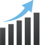 icon bar-graph-up